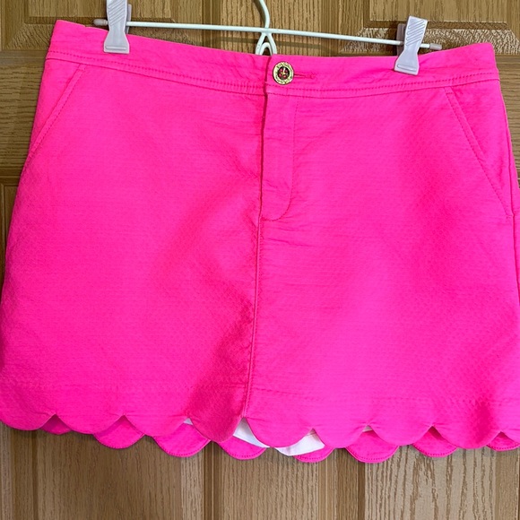 Lilly Pulitzer Pants - Lilly Pulitzer Colette Skort bright cockatoo pink